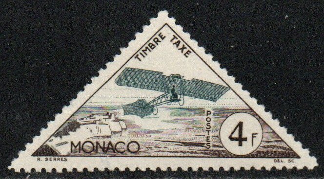 Monaco Sc #J42 Mint Hinged