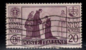 Italy Scott 258 Used  stamp