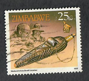 Zimbabwe #623 used single