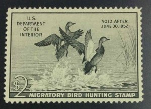 MOMEN: US STAMPS #RW18 DUCK MINT OG NH XF JUMBO LOT #73905