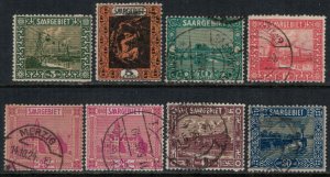 Saar #99-101,3,6-7,9-10*/u  CV $5.05