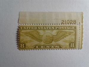 SCOTT # C17 GEM WITH PLATE # AIR MAIL MINT NEVER HINGED GREAT CENTERING !!