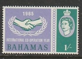 1965 Bahamas - Sc 223 - MNH VF - 1 single - International Cooperation Year
