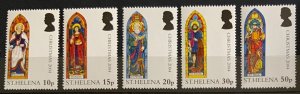 ST.HELENA 2004 XMAS SET SG926/930 UNMOUNTED MINT