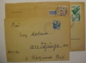 GERMANY WURTTEMBERG SINGLES #11,12,29 CAT 46E (=$ 66.00) 1947/ 1949