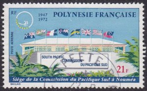 French Polynesia 1972 SG155 Used