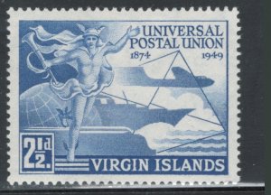 Virgin Islands 1949 UPU Omnibus Issue 2 1/2p Scott # 92 MNH