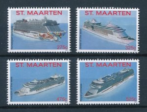 [110504] St. Maarten 2015 Transport Cruise ships  MNH