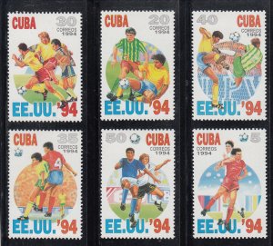 Cuba Scott #3545-3550 MNH