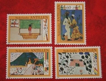 NETHERLANDS ANTILLES 1980 Child Welfare MNH Scott# B178-B181