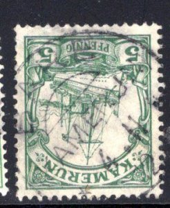 German Cameroun / Kamerun #21,  SON Bare CDS dated 4 November 1912 CV€20   E