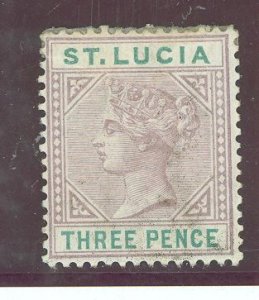 St. Lucia #32a Unused