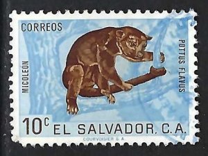 El Salvador 743 VFU FAUNA 1132B-10