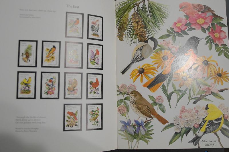 1982 USPS 50 State Birds and Flowers Mint Set Booklet with Stamps and Mounts