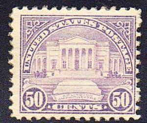 US Stamp 1931 SC# 701 50c VIOLET Mint NH OG very nice stamp