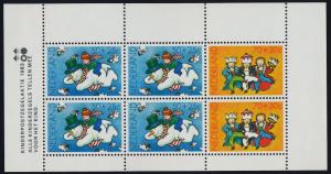 Netherlands B599a MNH Children's Christmas, Snowman, Epiphany