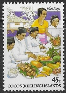 Cocos Islands ~ Scott # 108 ~ MNH ~ Hari Raya