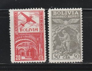 Bolivia C63-C64 MH Various