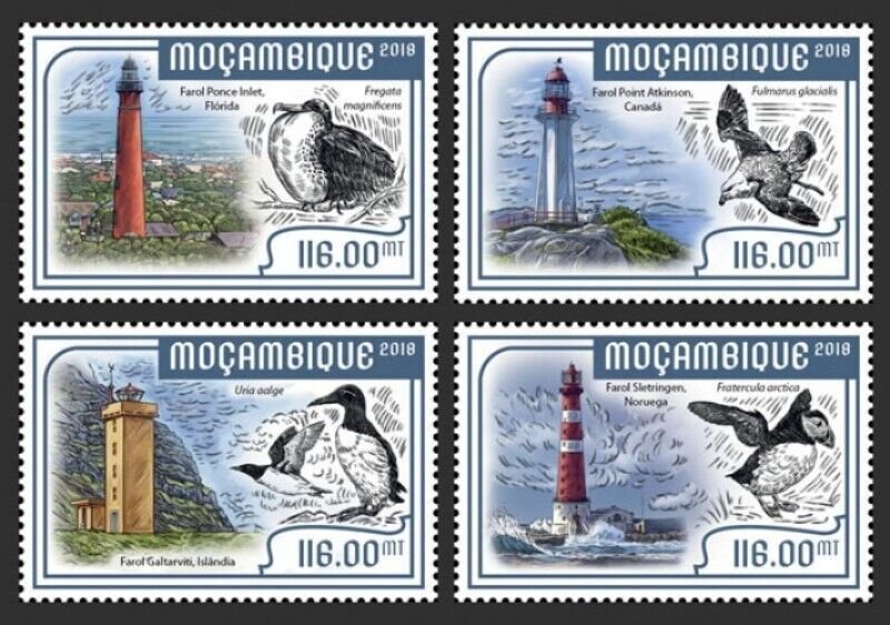 Magnificent Frigatebird - Fregata Magnificens - United States Postage Stamp