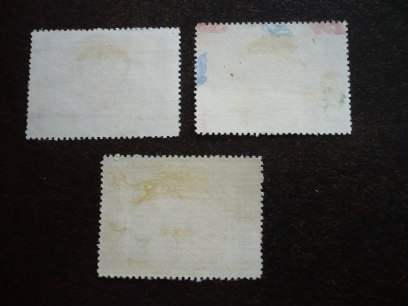 Stamps- Cuba- Scott# C219-C221 -Used Set of 3 Stamps