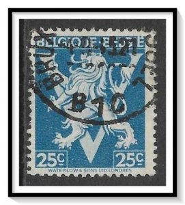 Belgium #340 Lion Rampant Used