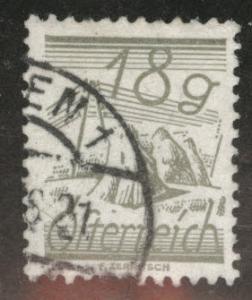 Austria Scott 315 Used stamp from 1925-32 set 