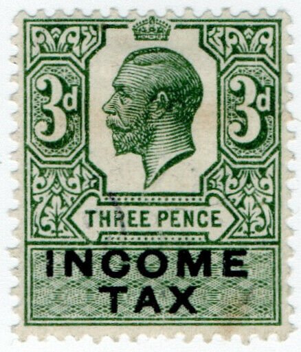 (I.B) George V Revenue : Income Tax 3d (1934)