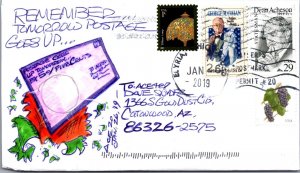 ACE Hand Painted 2019 - 5c US Postage - Elyria, Oh - D307