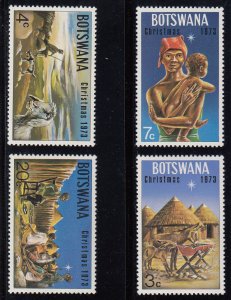 Botswana Scott #102-105 MH