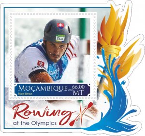 Stamps. Olympic Games. Rowing  8 sheets perforated