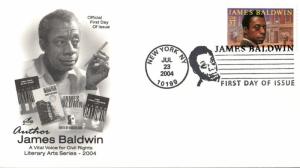 #3871 James Baldwin Artcraft FDC