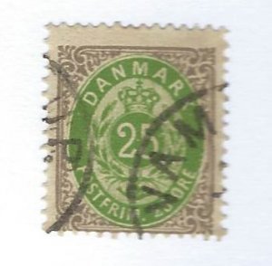 Denmark SC#32 Used Fine SCV$40.00...Worth checking out!