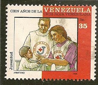 Venezuela        Scott   1525e   Red Cross     Used