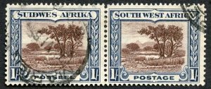 South West Africa SG80 1/- Fine used Cat 18 pounds