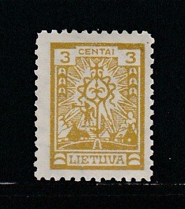 Lithuania 197 MH Design