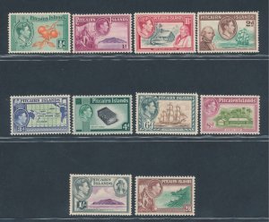 1938-52 St. Helena, Stanley Gibbons n. 25/45 - MNH**