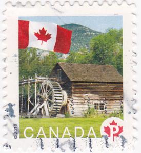 Canada -2010 Flag over Mills - \P\ Used 