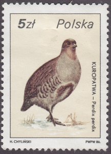 Poland 2719 Perdix Perdix 5.00zł 1986