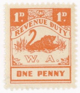 (I.B) Australia - Western Australia Revenue : Revenue Duty 1d