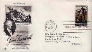 United States, First Day Cover, Art, Military Related