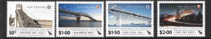 NEW ZEALAND SG3138/41 2009 AUCKLAND HARBOUR  BRIDGES MNH