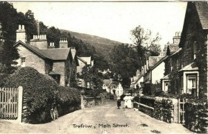 GB WALES Card Carnarvonshire Trefriw PPC Postcard 1911{samwells-covers}N291 