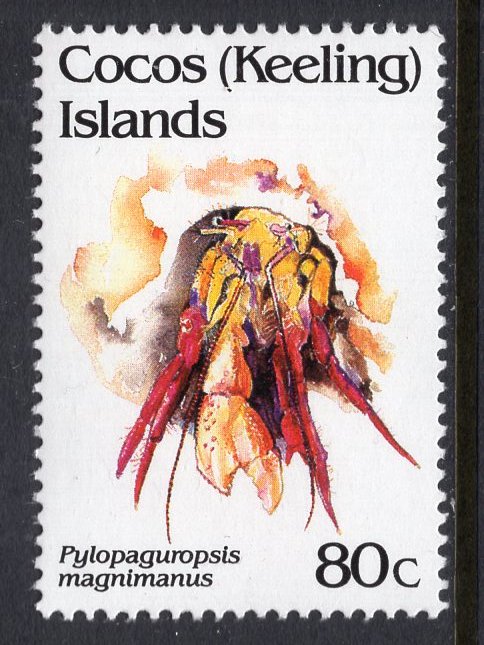 Cocos Keeling Islands 257 Crab MNH VF