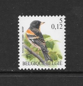 BIRDS - BELGIUM #1788 MNH