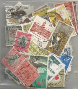 SOUTH AFRICA, used/mint mixed x100 (all different).2