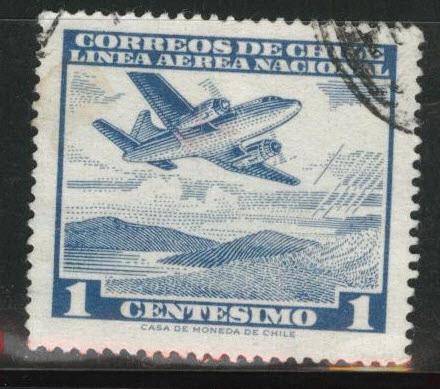 Chile Scott C227 Used airmail stamp