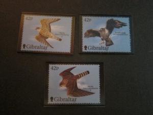 Gibraltar 2000 Sc 851b-3b Bird set MNH