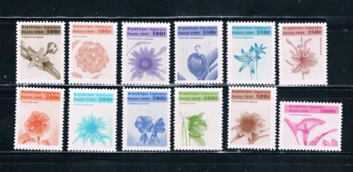 Togo 1862-73 Set MNH Flowers (T0028)