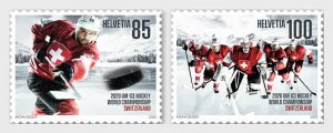 Switzerland 2020. - Ice Hockey World Championship in Switzerland - Set Mint