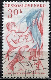 Czechoslovakia; 1961: Sc. # 1023: Used CTO Single Stamp